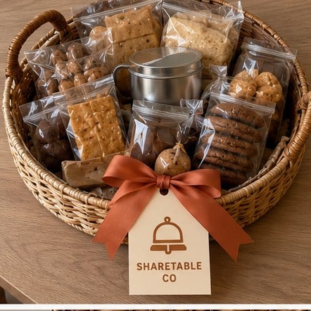 Custom Office Sharing Baskets